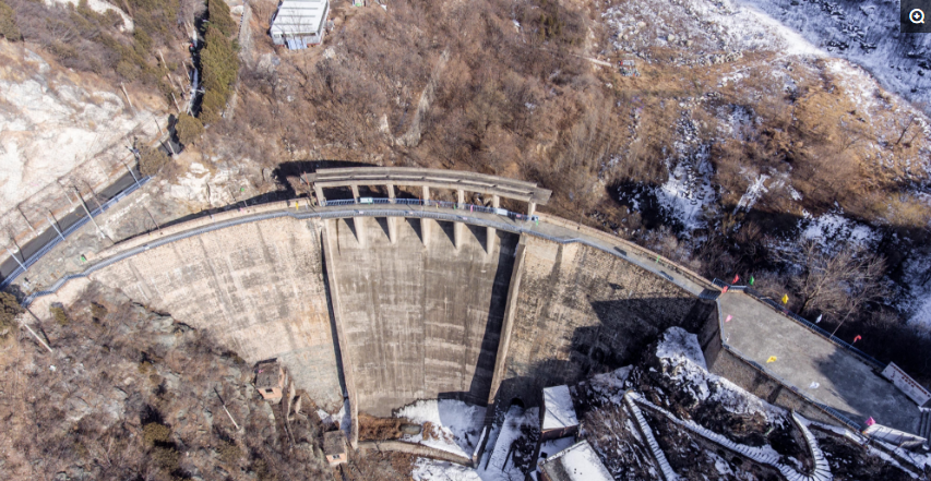 北京深山里藏着一座雄伟的大坝修建后就断水荒废