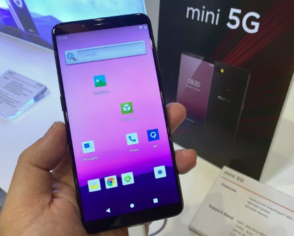努比亚展示旗下首款5G连网手机原型设计:骁龙