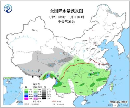 南方地區持續陰雨 西藏和西北地區中東部有較強降雪 旅遊 第1張