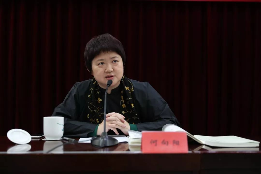 书记处书记吴义勤,办公厅主任李一鸣,创研部主任何向阳,中国自然资源