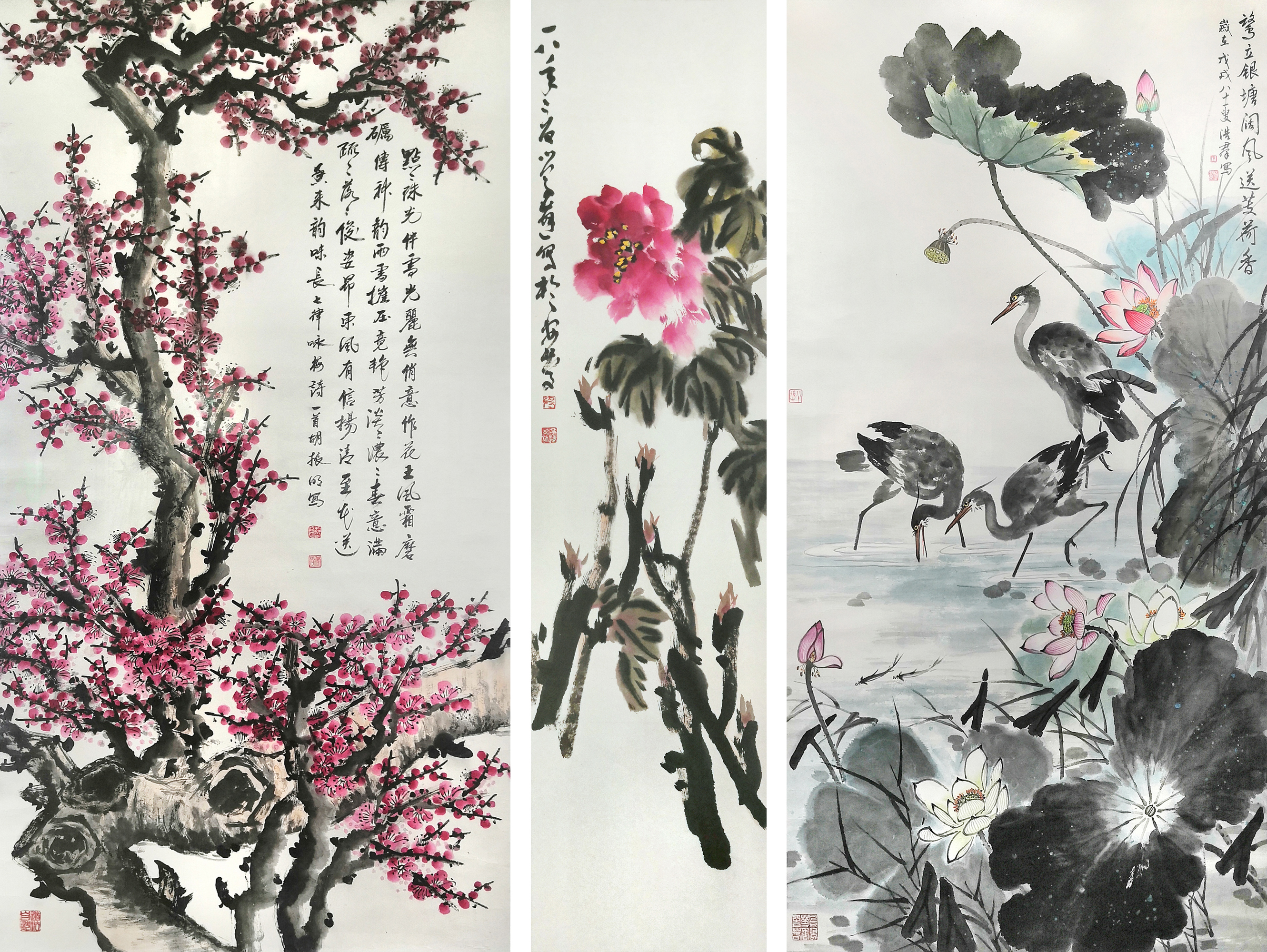 安庆市美术馆《江山如画│安庆书画院书画精品展》美术作品欣赏