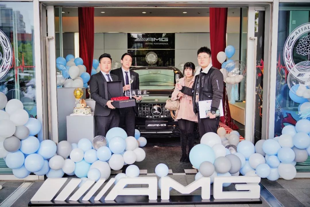 上海闵星amg glc63新车交车仪式2019年2月28日,上海闵星全新梅赛德斯