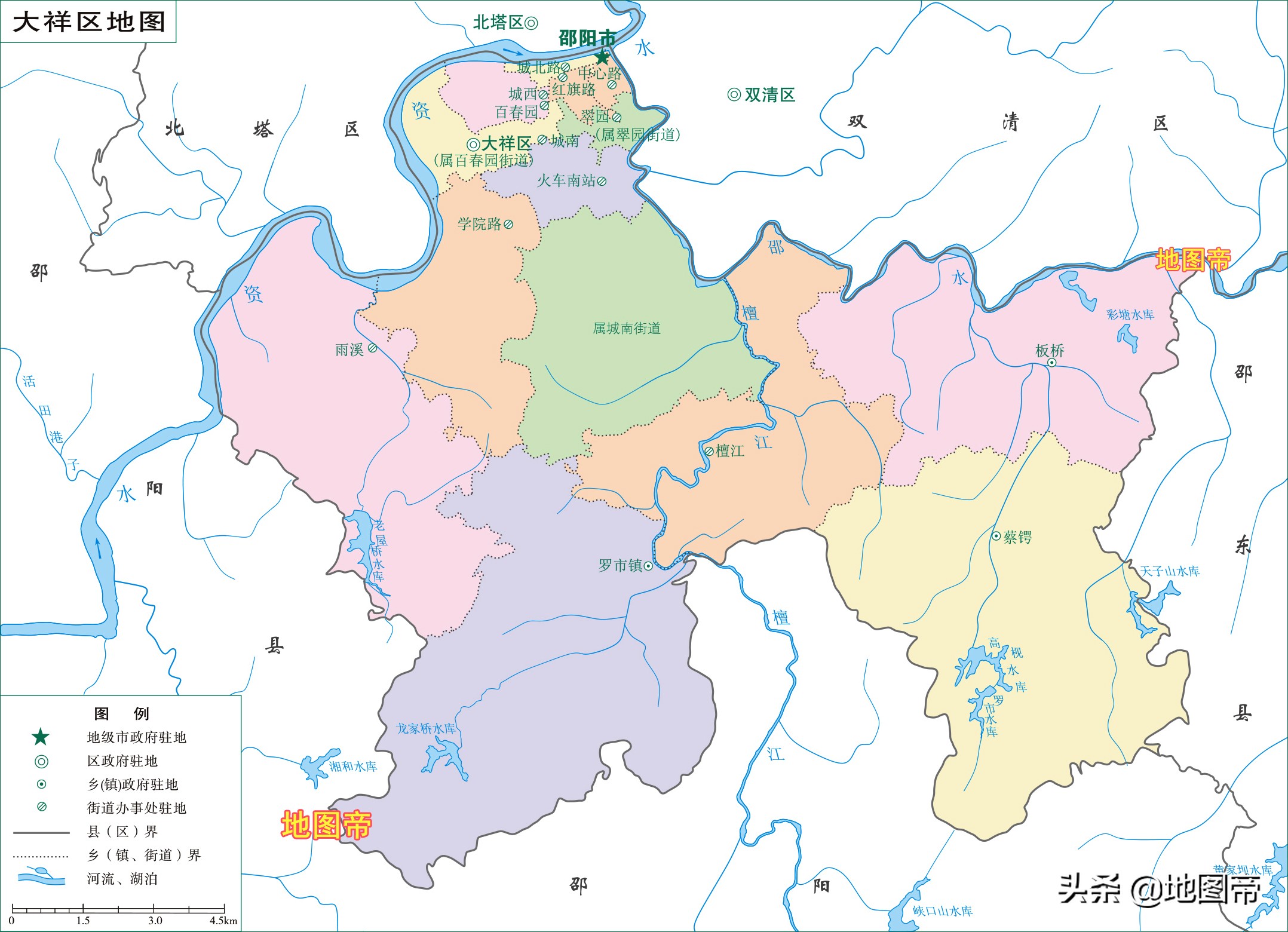 湖南邵阳市有哪几个市辖区,你知道吗