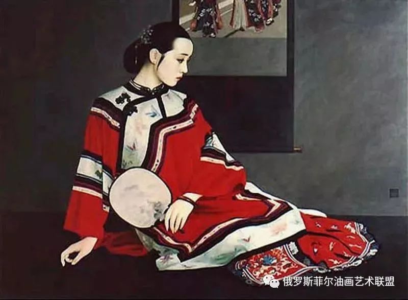 中国著名画家陈逸飞油画作品集二欣赏