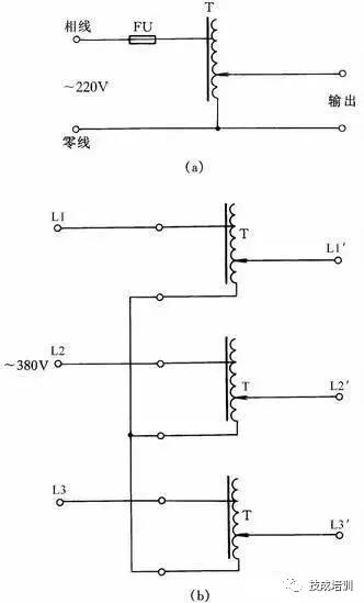 【收藏】电工常用接线方法41例,电机,变压器,接触器.