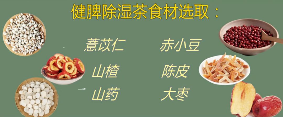 【健康课堂】大家期待已久的祛湿健脾茶来了 猛戳获得详细教程!