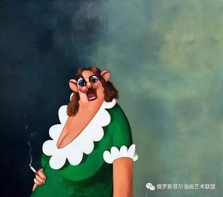 美国当代著名艺术大师乔治·康多绘画作品赏析