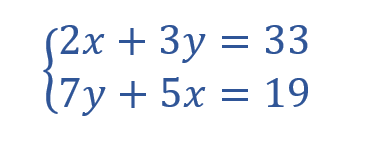 在excel中求解二元一次方程组 公式