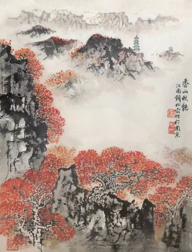 八雅轩丨【艺术经典】钱松喦:祖国大地,锦绣河山,尽显中国气派,作品