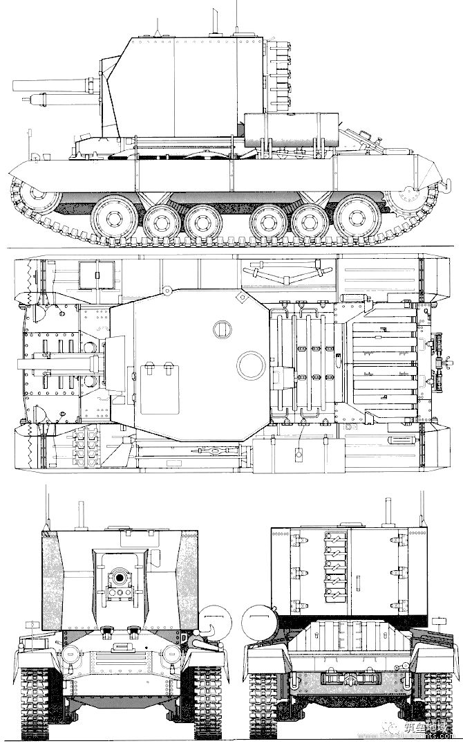 二战英军"主教"自行火炮:顶着kv2一样的马桶头却是个薄皮大馅
