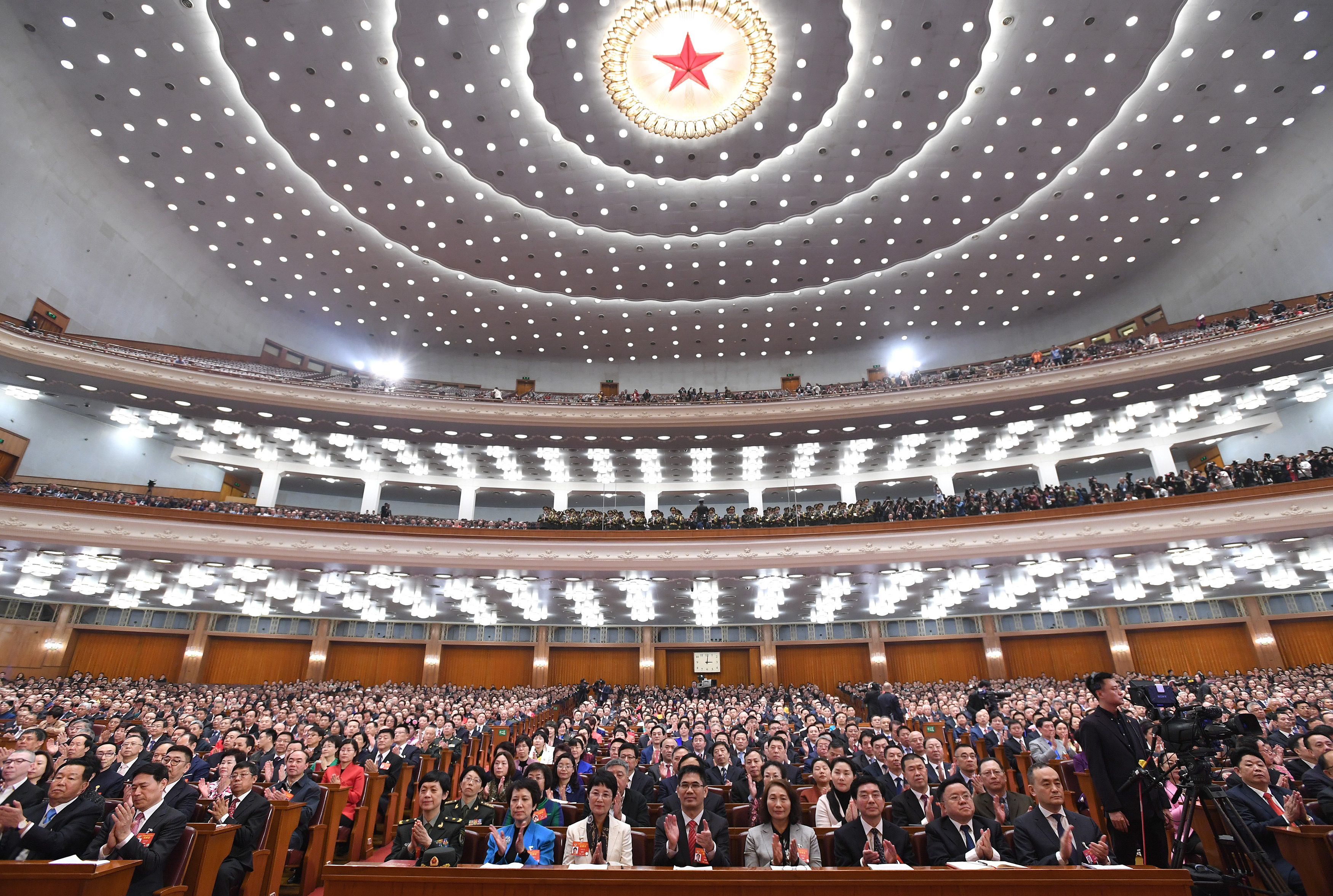 中国人民政治协商会议第十三届全国委员会第二次会议在北京人民大会堂
