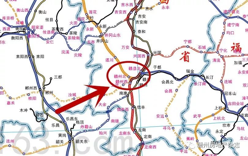 两高一普?赣州经开区或将建第二座高铁站