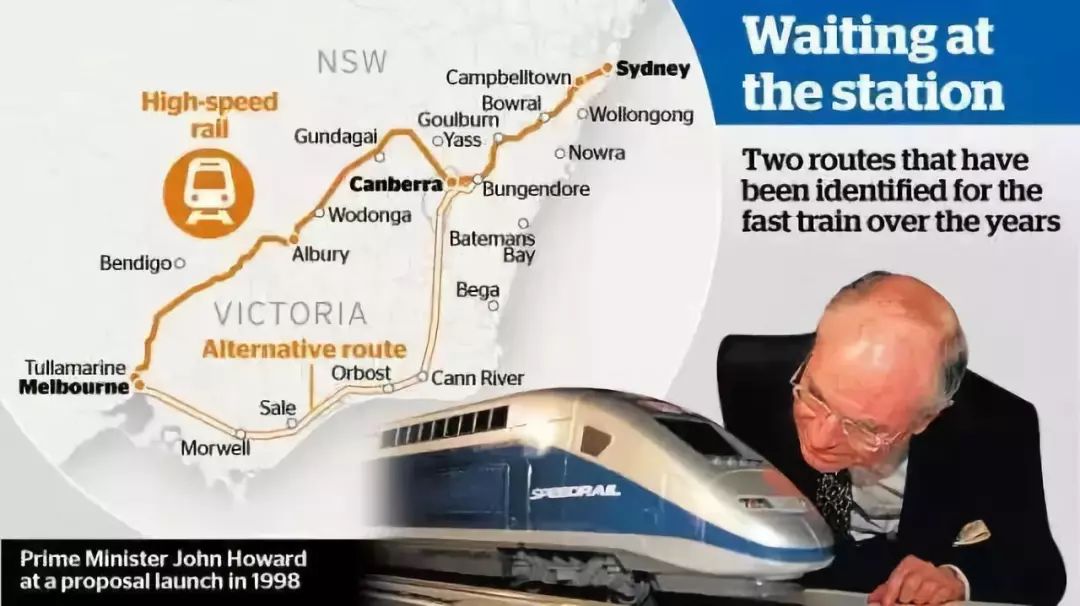墨尔本到悉尼最快只要40分钟! 澳洲高铁时代真