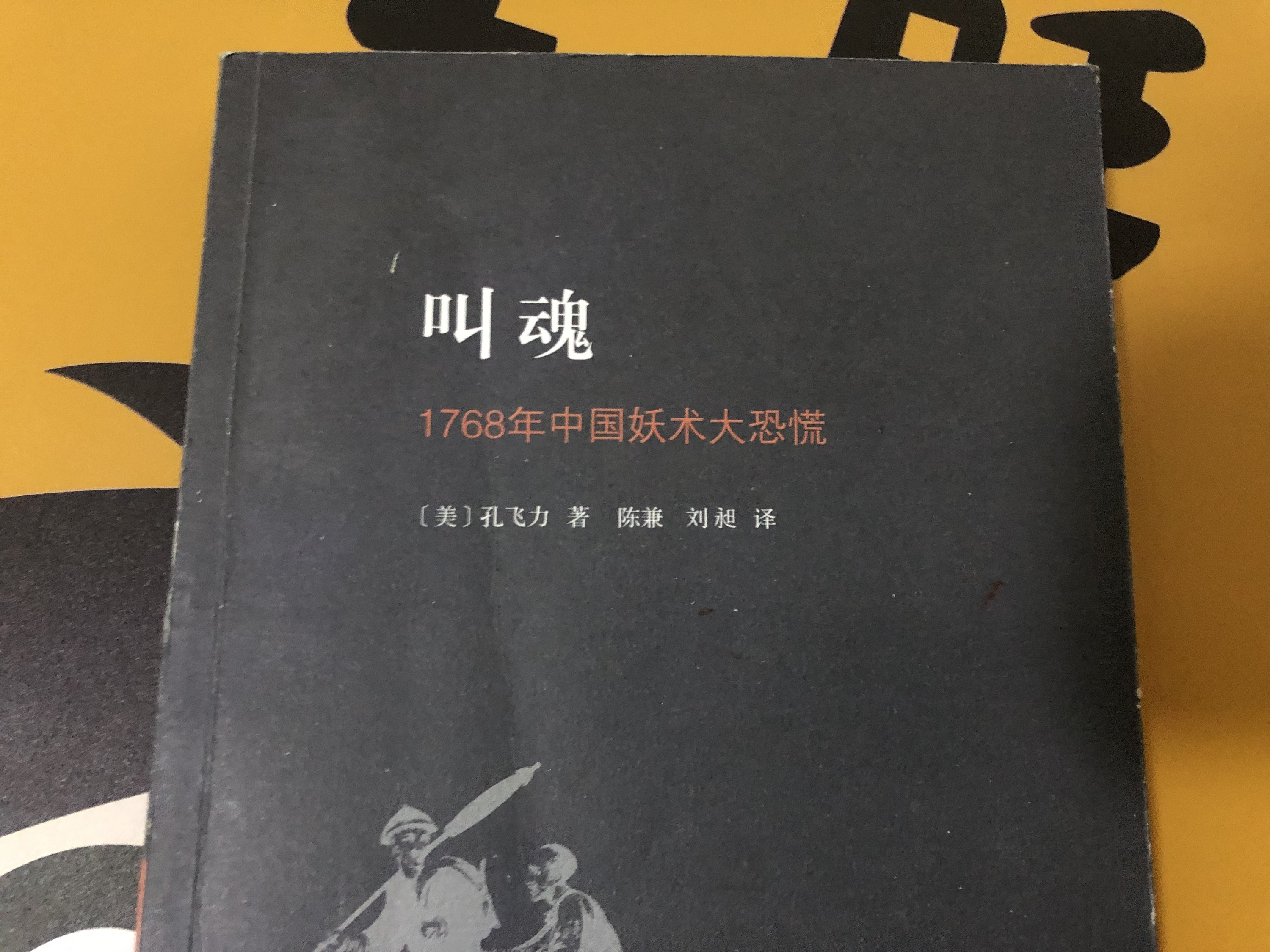 一个美国人写的中国古代民间怪事儿叫魂这本书挺有意思