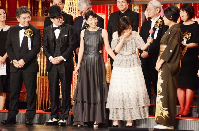 第42届日本电影学院奖举办颁奖典礼 《小偷家族》荣获8项大奖