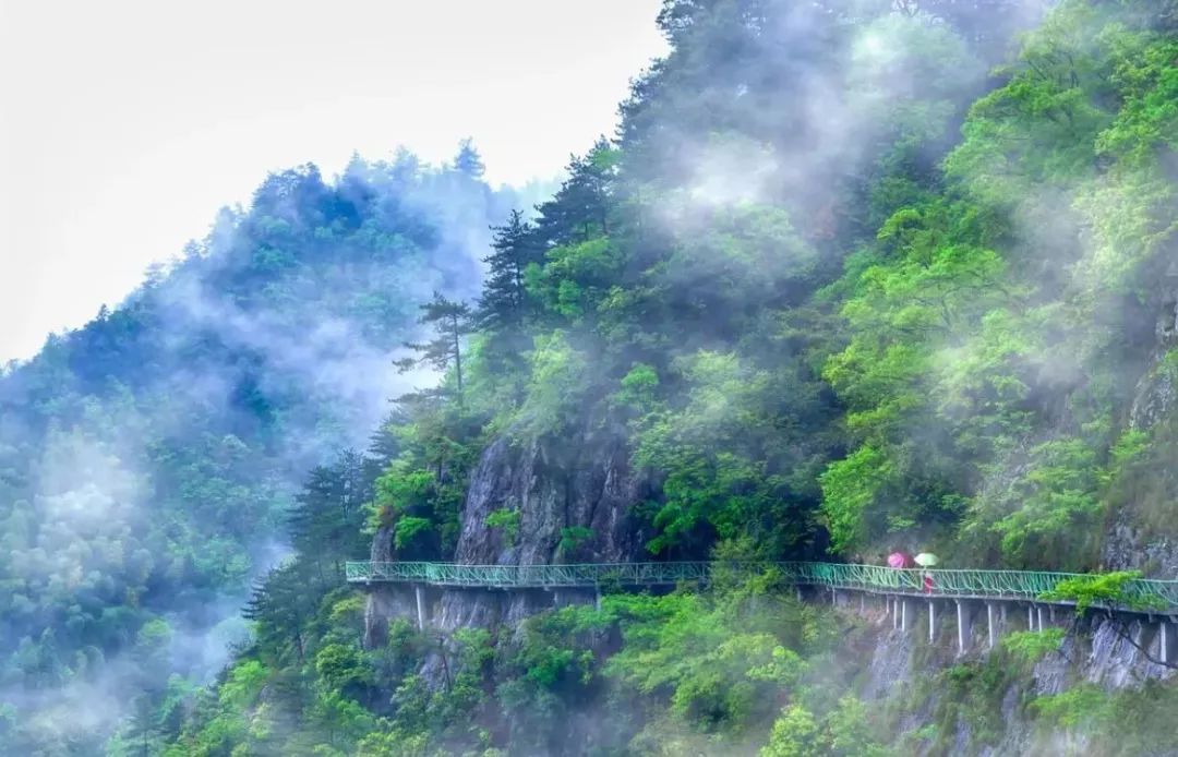 青山绿水,高空栈道,小桥流水,世外农家,仿佛置身世外桃源. 即将申请