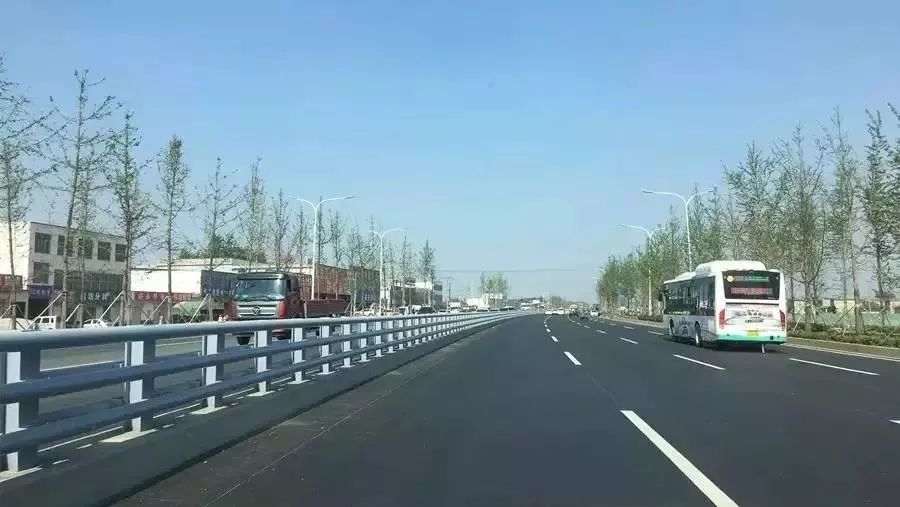 北京东路(s342省道)改造工程,西起温泉路北京路立交,东至长深高速