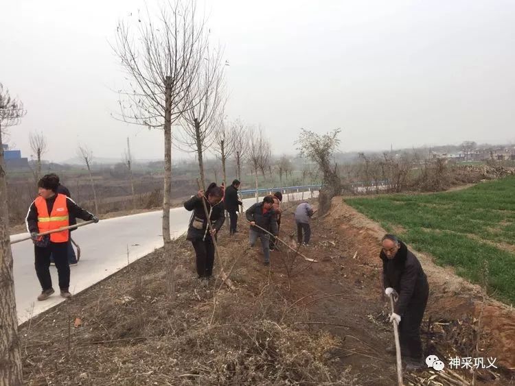 巩义市赵城村千亩果林种植竣工,美丽乡村雏形初现_鲁庄镇