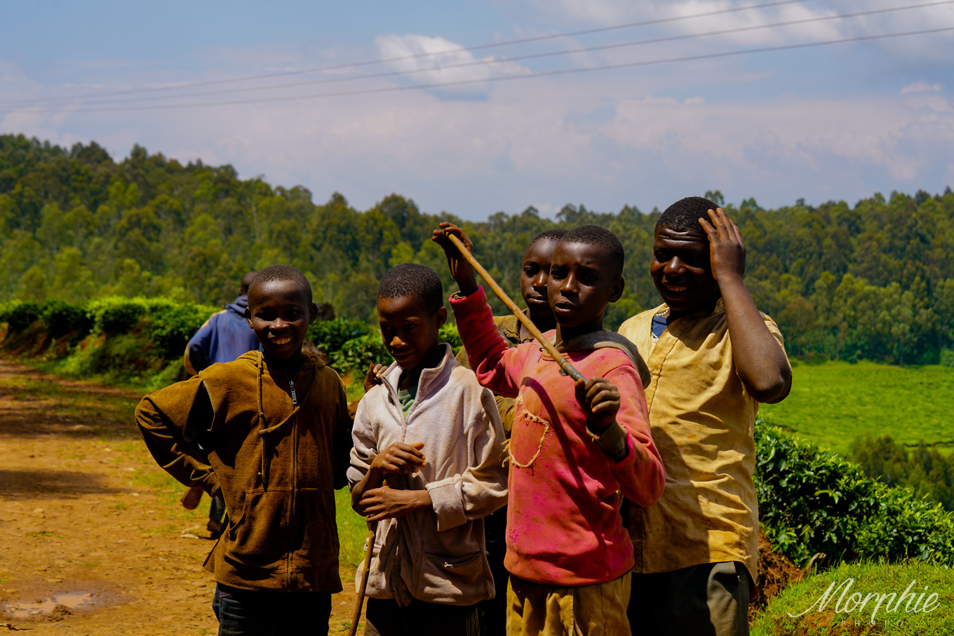 卢旺达的孩子们
