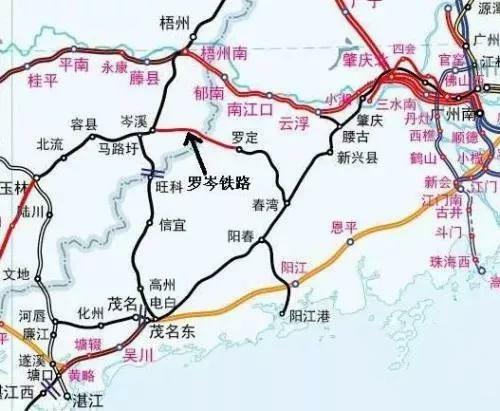 岑罗铁路,柳肇铁路列入粤港澳大湾区规划