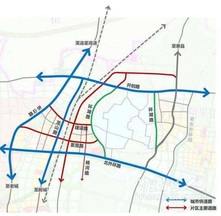 淮北交通大动脉——这条主路3月底主路面通车!