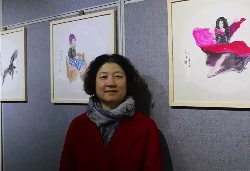 城事津门女画家裁红点翠国画精品展明天开展啦