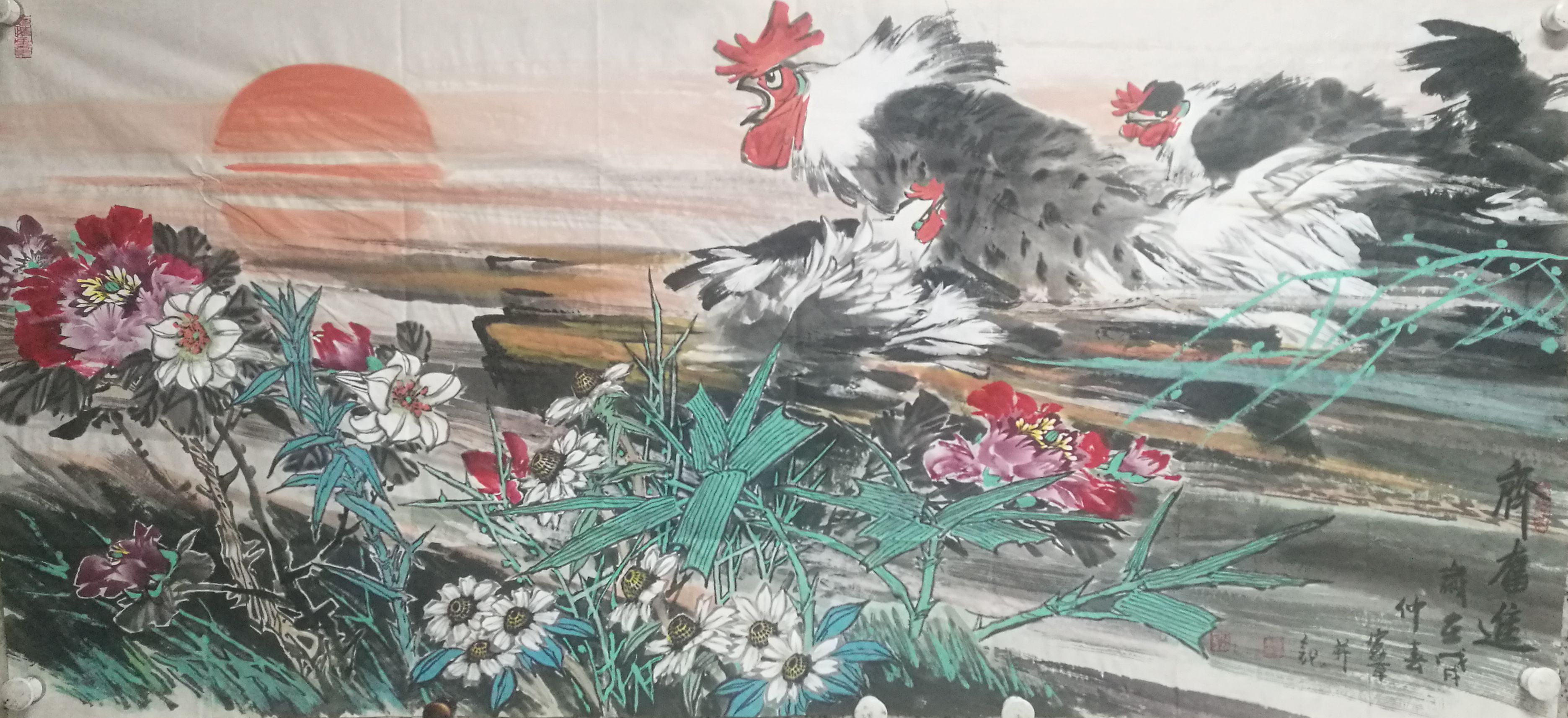 当代画家李宪章国画作品欣赏