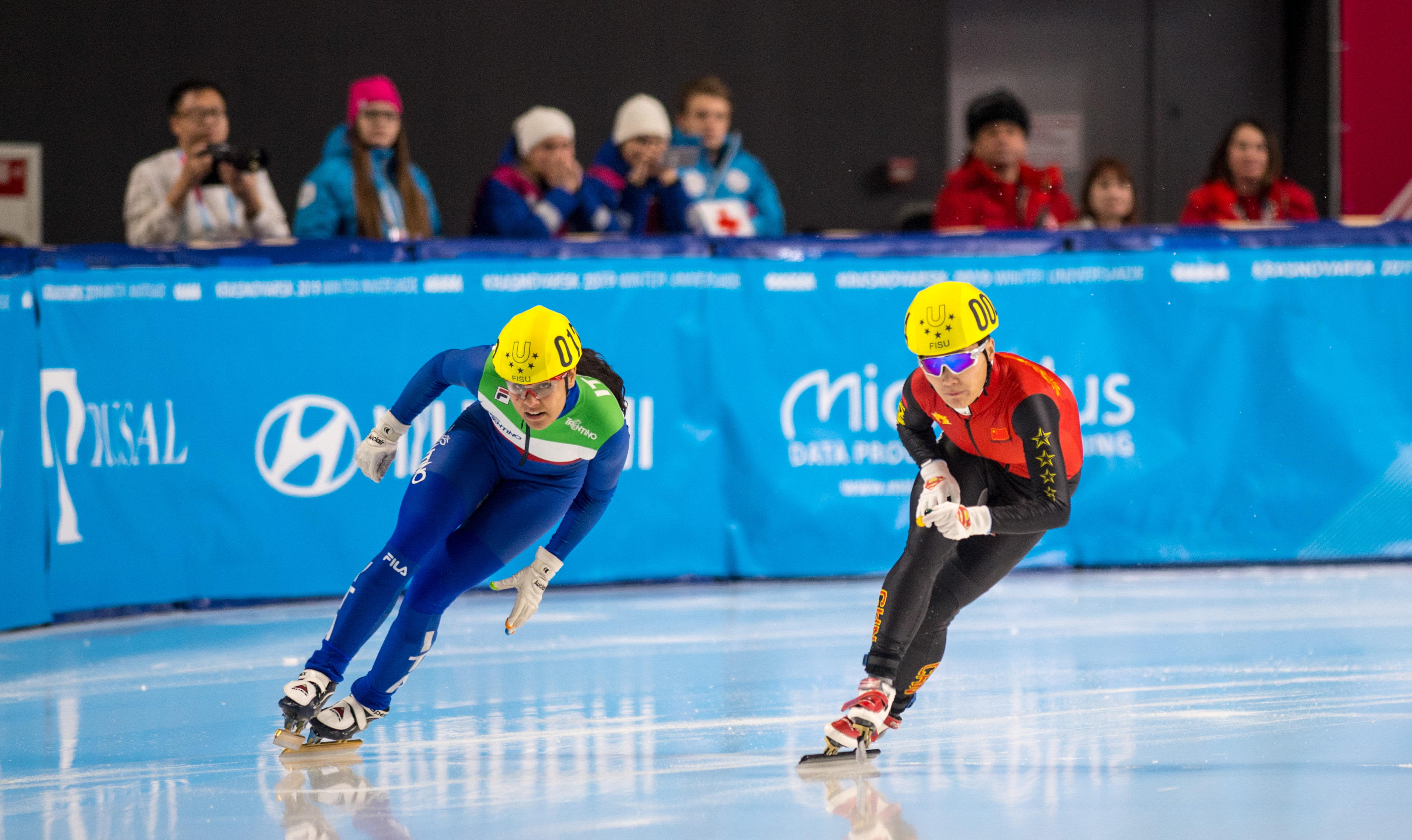短道速滑——中国队选手杨扬获得女子500米第六名
