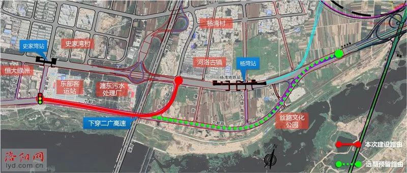 洛阳道路新规划:九都路将向东延.