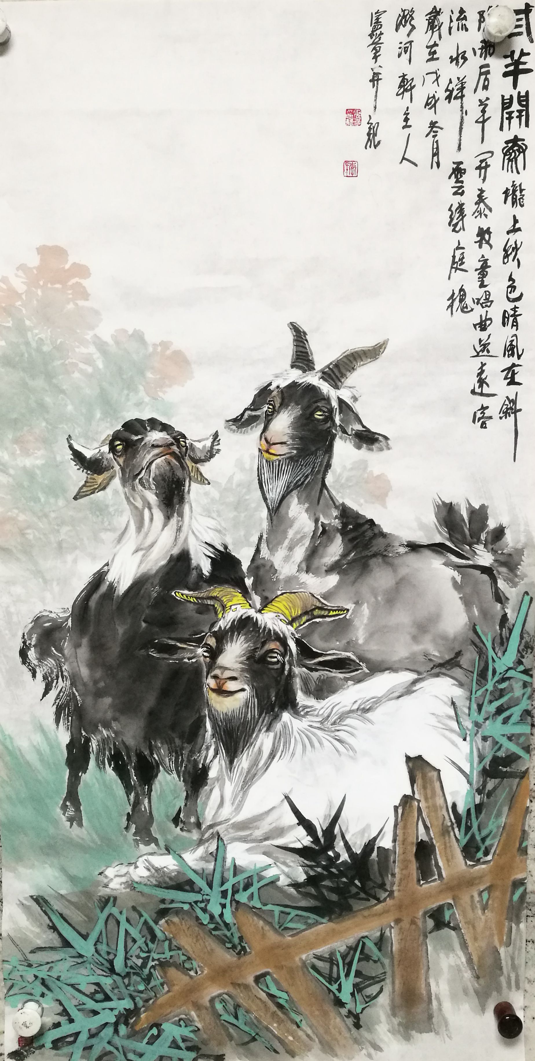 当代画家李宪章国画作品欣赏