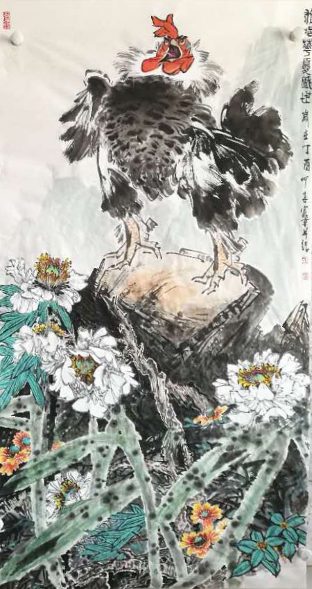 当代画家李宪章国画作品欣赏