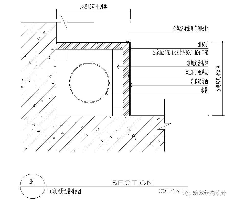 超全45张墙面剖面图节点大样图,结构狮必备!