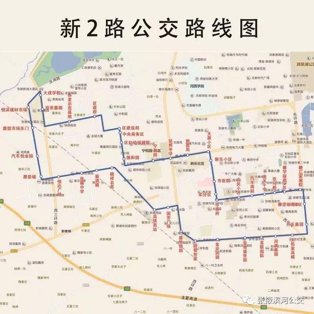 新1路公交路线图