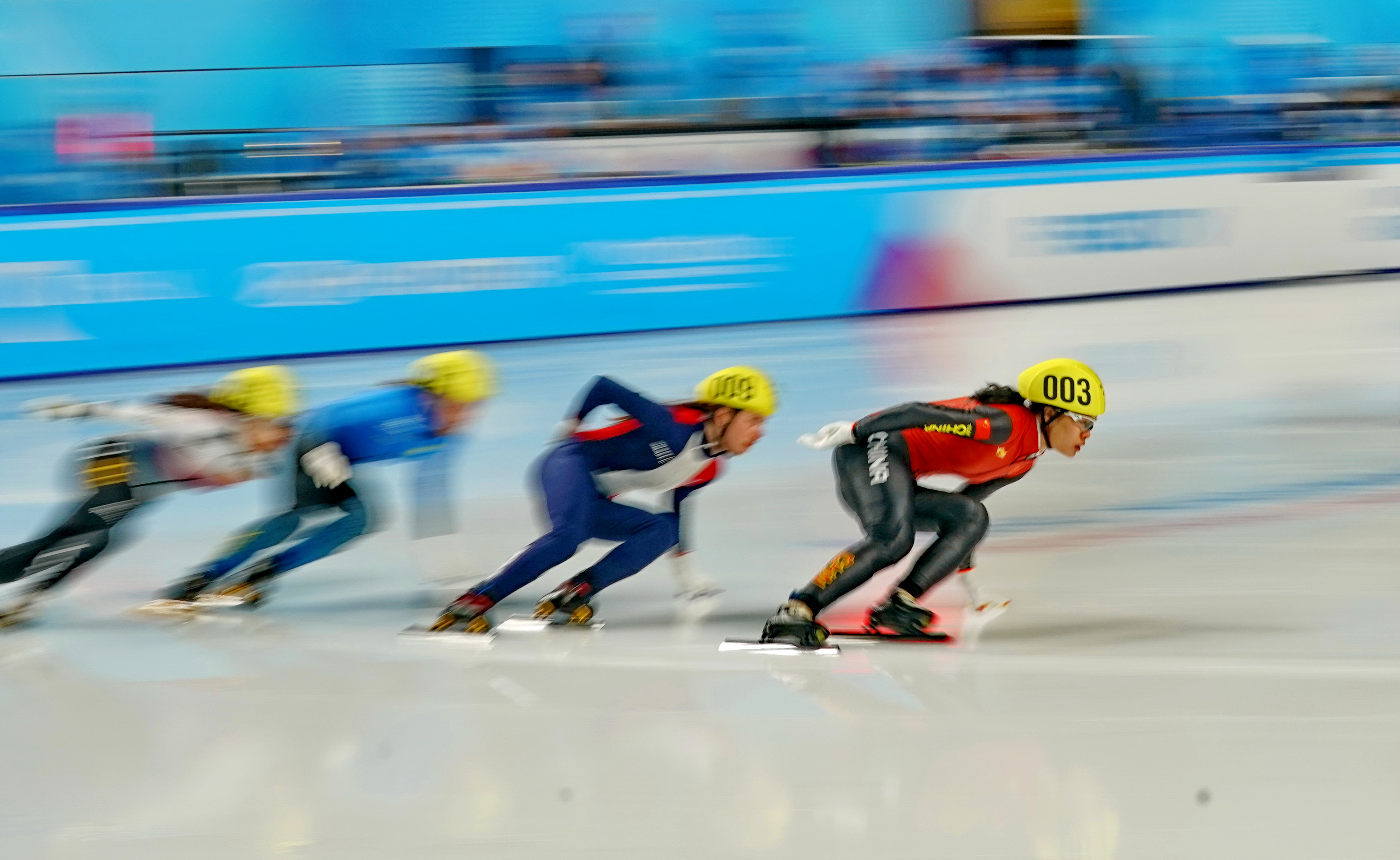 短道速滑——女子1000米赛况