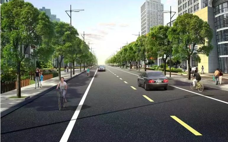 仓储路,北起北站路,南至科祥路,全长约660米, 宽20米,双向两车道