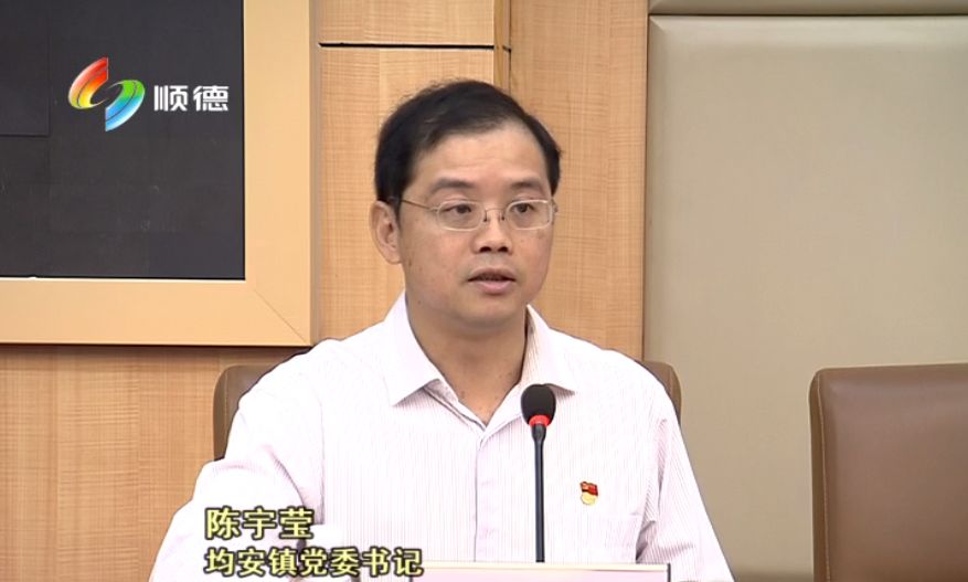 均安镇党委书记陈宇莹:"抓好区镇发展的"头号工程",部署好村改攻坚战