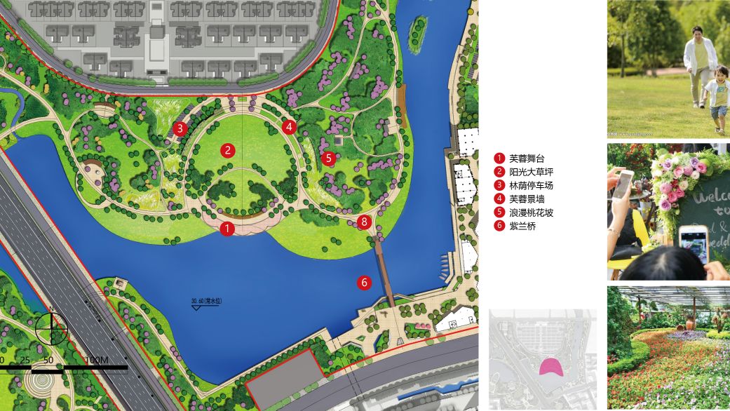 常德最大城市公园最详规划,将建百花码头,樱花草坪,荧光跑道.