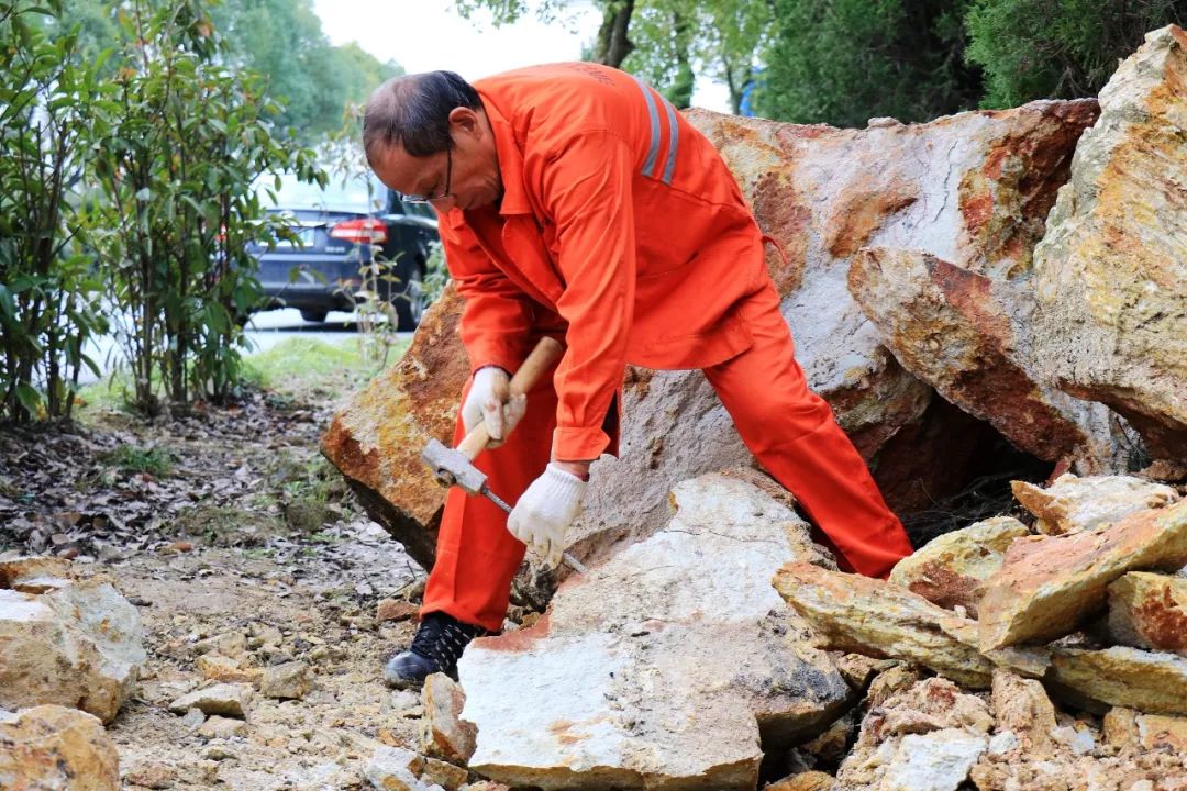 她说有太阳徒手搬石头都觉得蛮轻来阳光和公路才是绝配