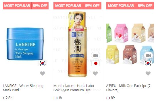 日韓美妝護膚高達80%OFF！SK-II、高絲、3CE都在！ 時尚 第4張