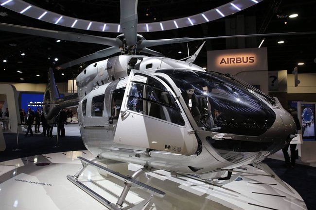 新款h-145直升机亮相2019年heli-expo国际展览会