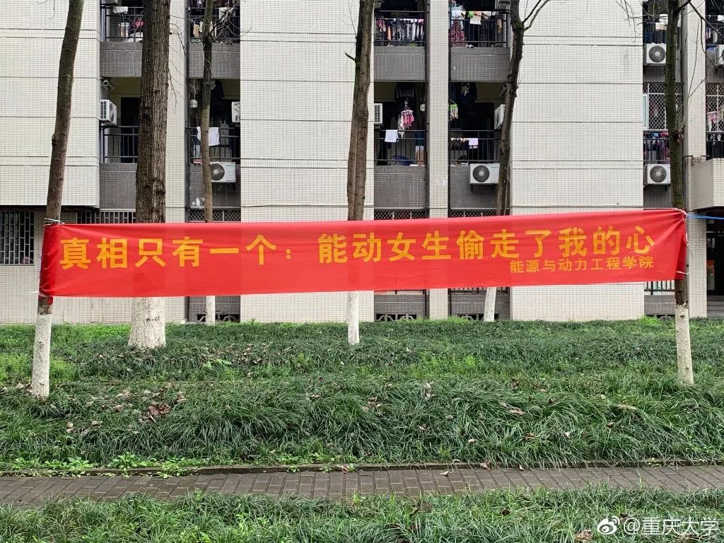 又到一年一度的女生节啦 各大高校沿袭传统 又展开了条幅大战 文案