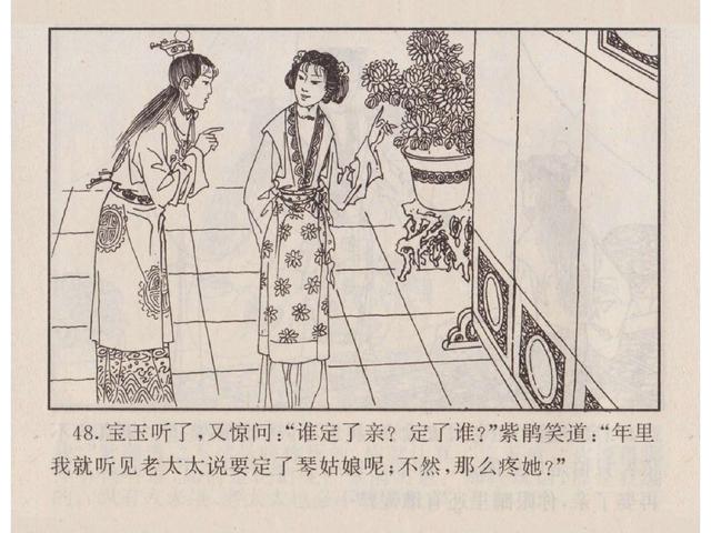 五万部经典连环画库-红楼梦29紫娟试莽玉