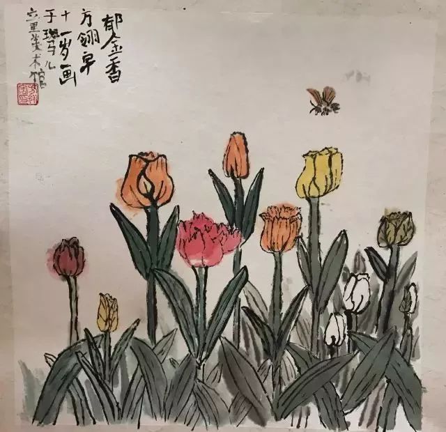 这片盛大花海已经开放!招募小画家描绘最美的郁金香