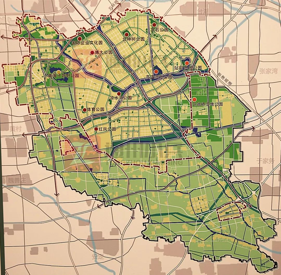 通州台湖,马桥重大规划!亦庄开发区将扩至这个区域…_新城