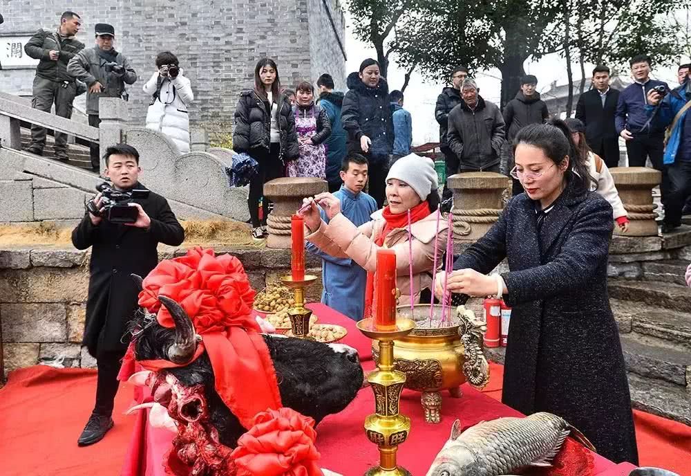 二月二龙抬头台儿庄古城开河大典今日盛大开幕