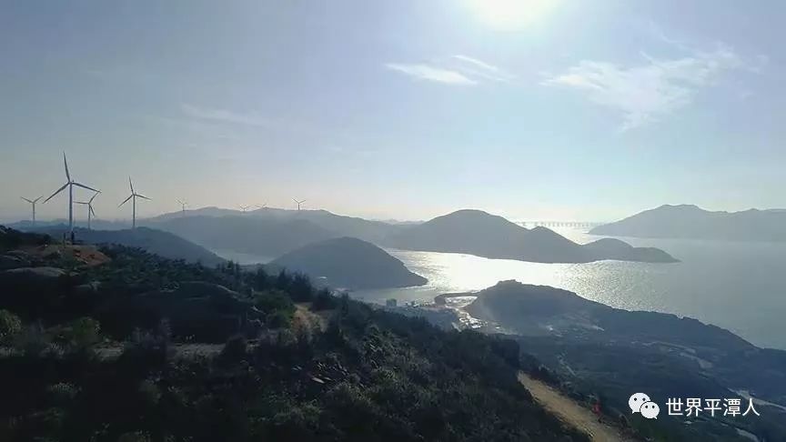 超酷炫平潭滨海山地旅游观光道玻璃栈道风车田海礁石海岸线石头厝