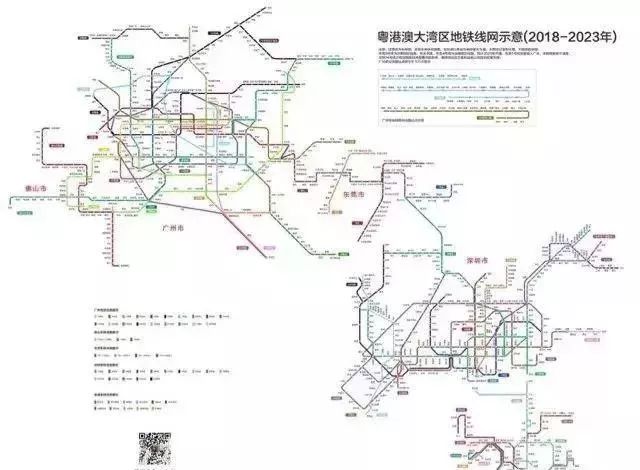 大湾区城市地铁规划大曝光这些地铁线路将联通各城