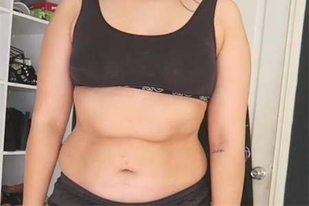 158斤胖女生为了减肥,尝试5天不吃东西,只喝水