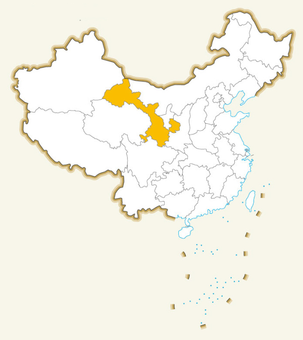 地图看中国犬牙交错的省级行政区划分及离海最远的地方