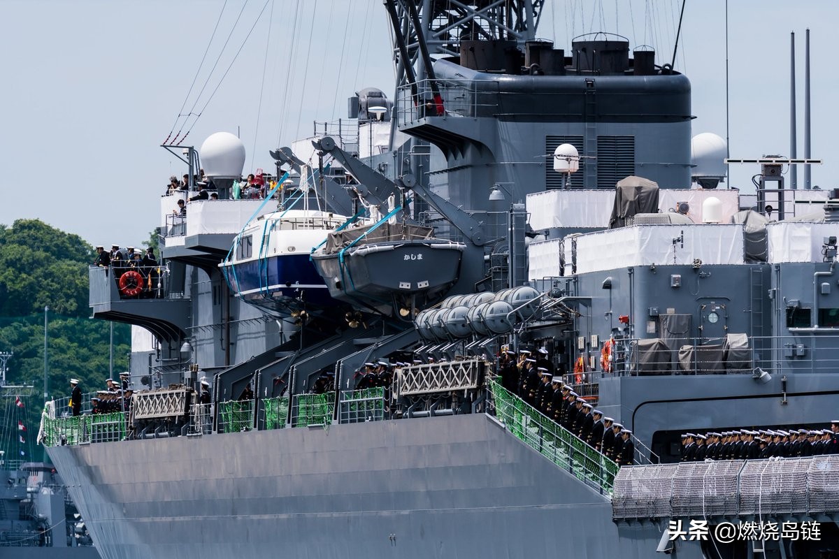 日本海上自卫队唯一的专业训练舰"鹿岛"号训练舰